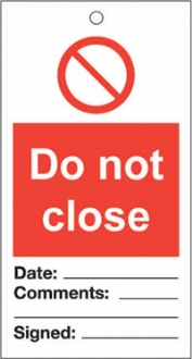 do not close   