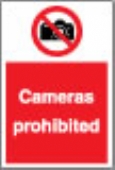 cameras prohibited 
