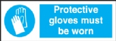 protective gloves must be worn 