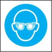 eye protection symbol 