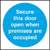 secure this door open 