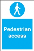pedestrian access pedestrian access