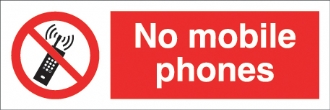 no mobile phones  