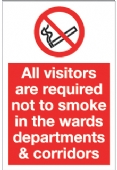 all visitors are required not to smoke 