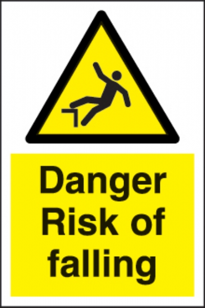 danger risk of falling 