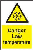 danger low temperature 
