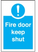 fire door keep shut  