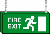 double sided fire exit