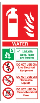 water en3 extinguisher 