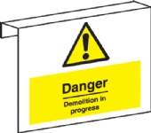 danger demolition in progress 