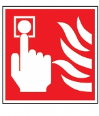 fire alarm call point symbol 