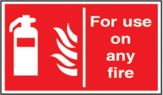 for use on any fire 