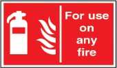 for use on any fire for use on any fire