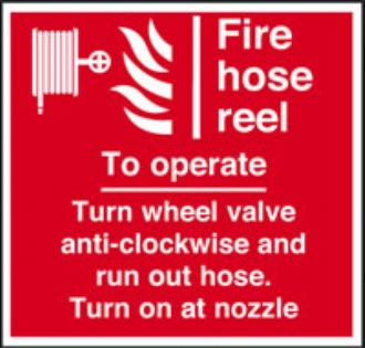 fire hose to operate  