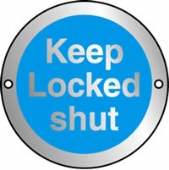 keep locked shut  