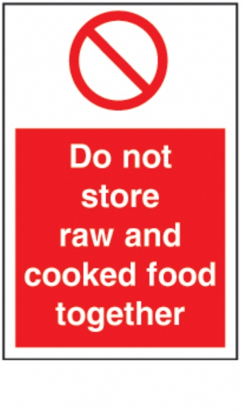 do not store raw 