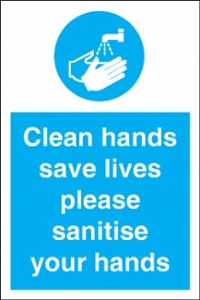 Clean hands save lives  