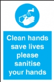 Clean hands save lives  