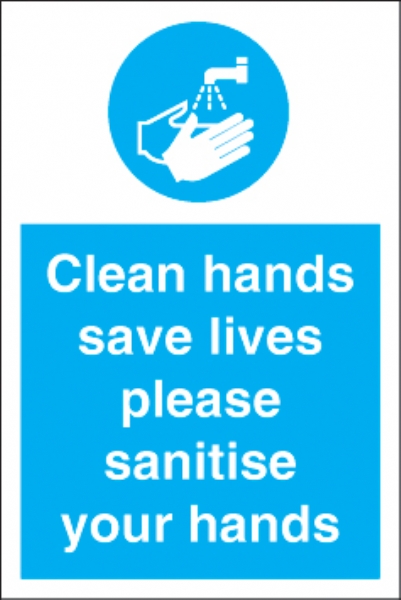 Clean hands save lives  