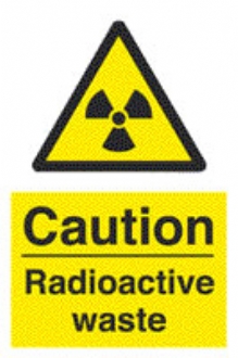 caution - radioactive waste 