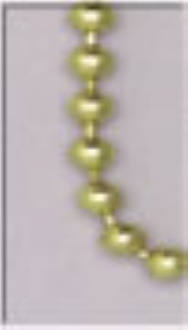 plated ball chain 1m