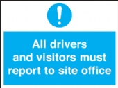 all drivers & visitors site office