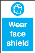 wear face shield 