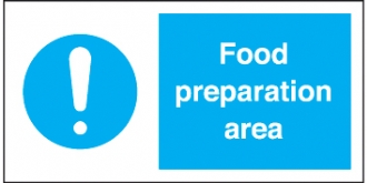 food preparation area