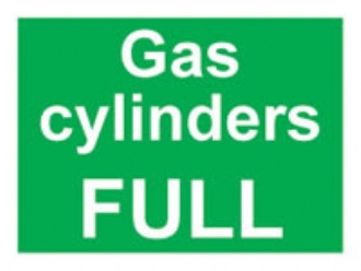 gas cylinders full