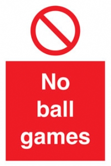 no ball games