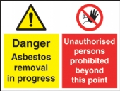 danger asbestos danger asbestos
