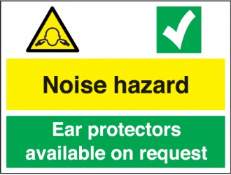 noise hazard - ear protectors available on request 