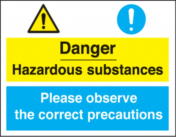 danger hazardous/correct 