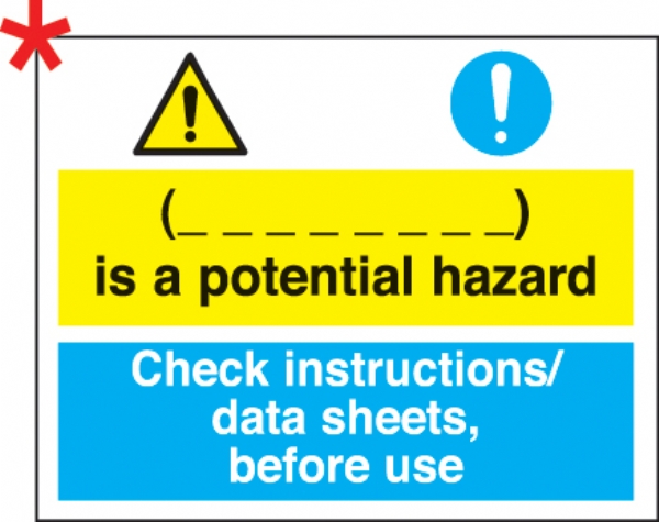 is a potential hazard handle with care
