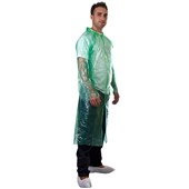 MultiSAVE Pk500 - Supertouch PE Polyethylene Visitor Disposable Coat (Pack 500)
