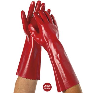 Supreme Long Arm PVC Gauntlet Gloves 40cm - 10g