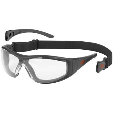 JSP Stealth Hybrid Clear Safety Glasses Google ASA450-151-102 - Anti-Scatch & Anti-Mist PremierShield Lens