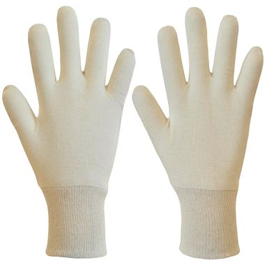 Polyco Stockinette Knitted Cotton Work Gloves CK41 (Heavyweight) x20