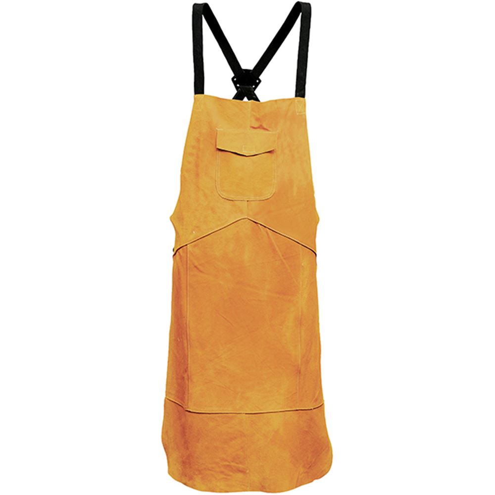 thumbnail image 2 of Leather Welding Apron,Heat & Flame-Resistant Heavy Duty Work Apron With 6 Poc Qfvgufnlufwbuf1d 2 of 14