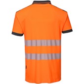 Portwest T180 Orange/Black PW3 Hi Vis Polo Shirt