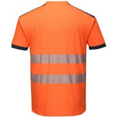 Portwest T181 Orange/Black PW3 Hi Vis T Shirt