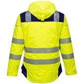 Portwest T400 PW3 Yellow Padded Waterproof Hi Vis Winter Jacket