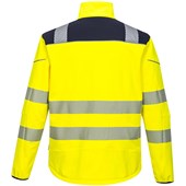 Portwest T402 Yellow PW3 Hi Vis Softshell Jacket (3L)