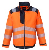 Portwest T500 Orange PW3 Hi Vis Work Jacket