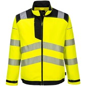 Portwest T500 Yellow PW3 Hi Vis Work Jacket