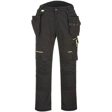 Portwest Planet T706 WX3 Black Eco Friendly Stretch Holster Trouser 280g