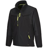 Portwest Planet T753 WX3 Black Eco Friendly Hybrid Softshell Jacket (2L)