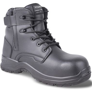Titan TC20 Lithium Ultra Metal Free Composite Waterproof Side Zip Safety Boot S7S FO WR HRO SR