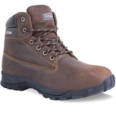 Titan TC37 Jaguar Brown Metal Free Composite Safety Boot S3S FO HRO SR