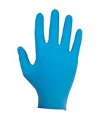 TraffiGlove TD02 Sustain Blue Powder Free Biodegradable Tri Polymer Disposable Gloves AQL1.5 (Box 100)